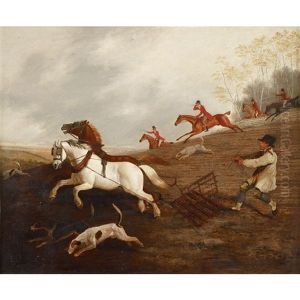 Horses At Harrow, Surprised By Hunters