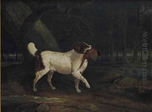 Epagneul Rapportant Un Faisan by Edwin (Sir) Cooper