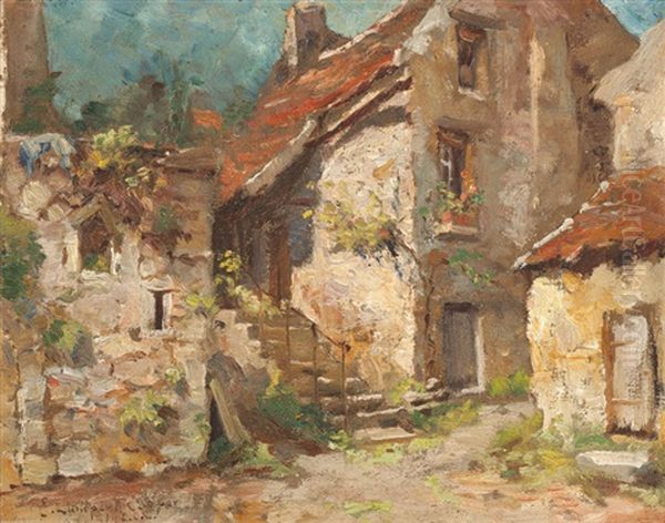 European Village Scene - view 1