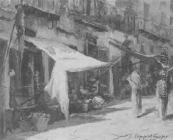 Arab Market Scene - view 1