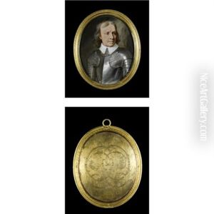 Portrait Of Oliver Cromwell (1599-1658) by Samuel Cooper
