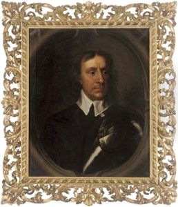 Portrait Of Oliver Cromwell In Armour