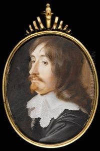 Philip Herbert, 4th Earl Of Pembroke And 1st Earl Of Montgomery, Wearing Black Robes And Lace Edged Falling Collar