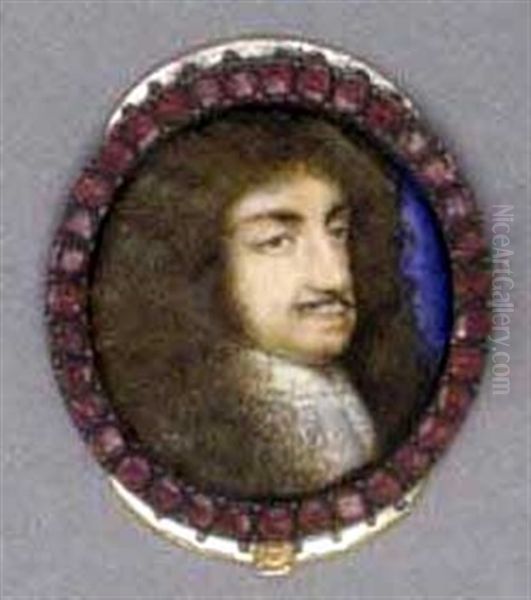 King Charles Ii In Lace Cravat, Full Bottomed Wig - view 1