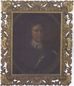 Portrait Of Oliver Cromwell In Armour