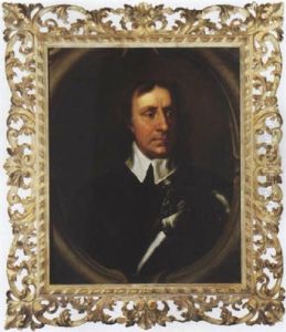 Portrait Of Oliver Cromwell In Armour