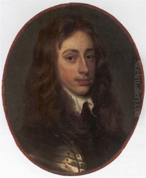 Portrait Of Mr. Hampden Wearing Armour - view 1