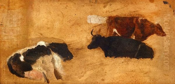 Study Of Cows - view 1