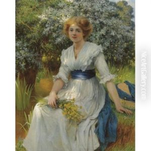 An Elegant Lady Resting