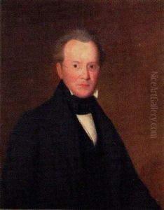 Portrait Of A Gentelman With Spectacles by Washington Bogart Cooper