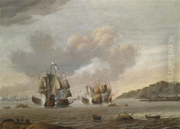 Die Seeschlacht Bei Livorno - view 1