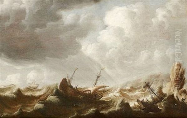 Marine Dans Une Cote Rocheuse - view 1