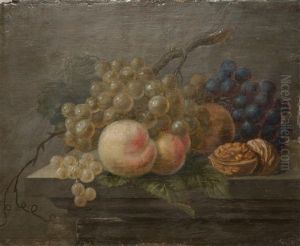 Still Life With Fruit by Adriaen Coorte