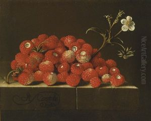 Wild Strawberries On A Ledge Wild Strawberries On A Ledge
