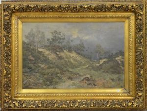 Paysage Dans La Campagne Bruxelloise by Joseph Theodore Coosemans