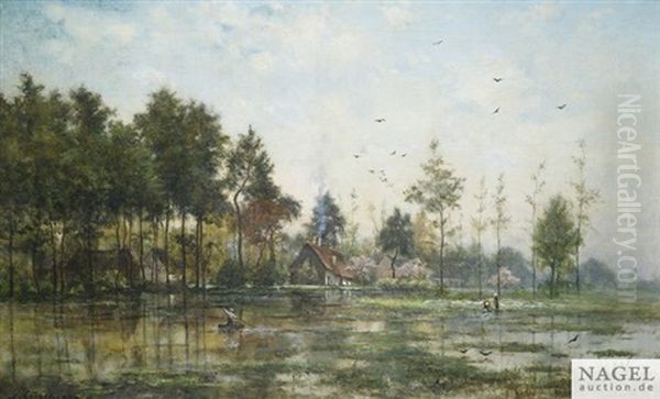 Sommerliche Auenlandschaft - view 1