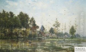 Sommerliche Auenlandschaft