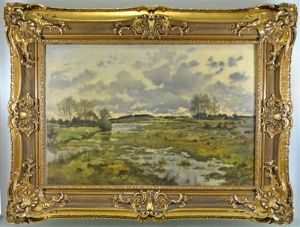 Paysage Marecageux by Joseph Theodore Coosemans