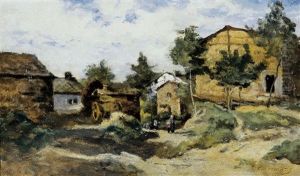 Dorpstafereel In De Ardennen