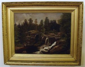 Great Falls Of The Lehigh River by George Cope