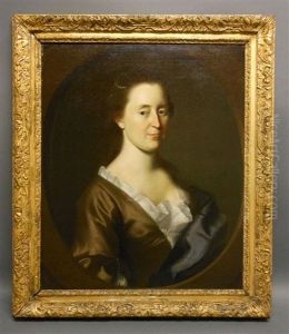 Portrait Of Rebecca Dudley Gerrish by John Singleton Copley