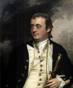 Portrait Of Benjamin Loring, Physician In The Royal Navy by John Singleton Copley