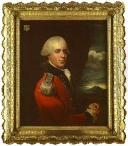 Portait Of Henry Belayse, 2nd Earl Fauconberg, In Uniform, In A Landscape Portait Of Henry Belayse, 2nd Earl Fauconberg, In Uniform, In A Landscape