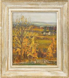 Autumnal Landscape by Fern Isabel Coppedge