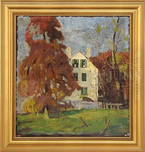 White Farm House Study - view 1