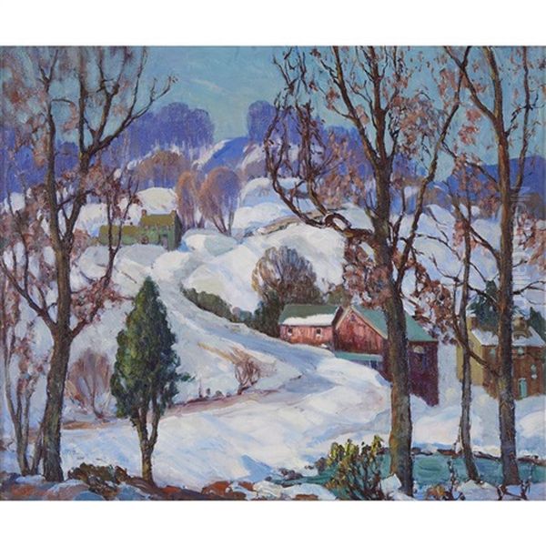 Bucks County In The Snow - view 1