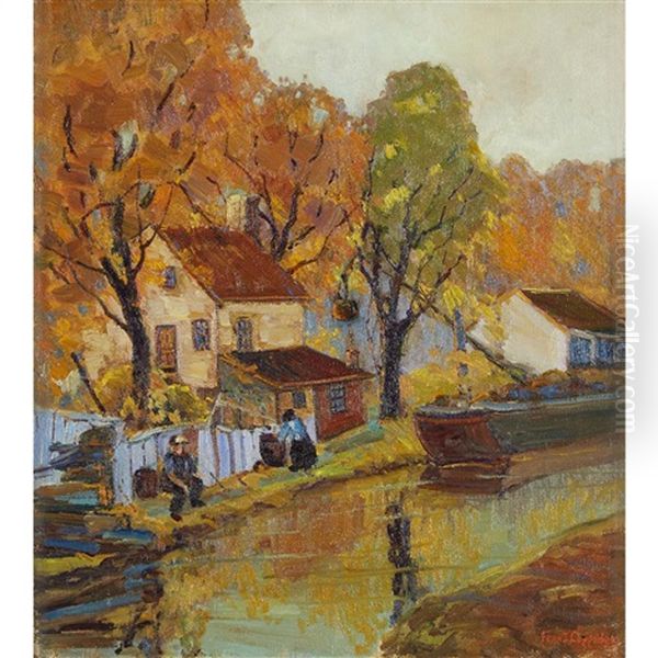 Autumn Along The Canal - view 1