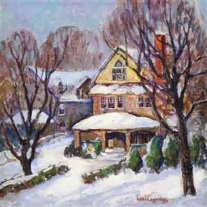 Yellow House by Fern Isabel Coppedge