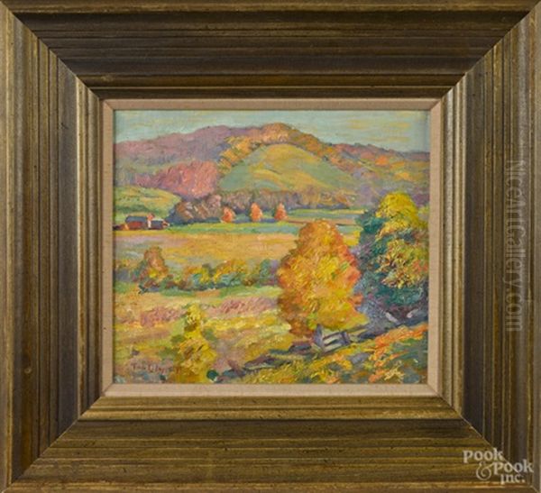Landscape With A Barn In The Background - view 1
