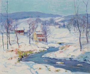 Landscape In Winter Landscape In Winter