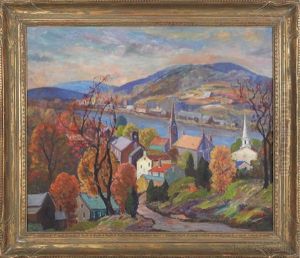 Autumn From Music Circus Hill, Lambertville