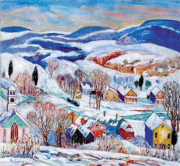 Pennsylvania Winter Landscape - view 1