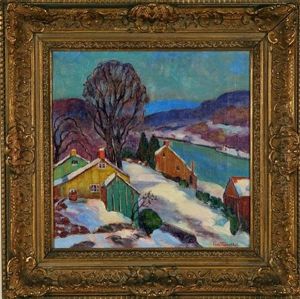 December At Lumberville by Fern Isabel Coppedge