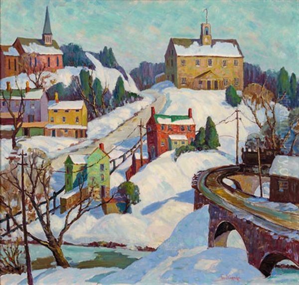 Five O'clock Train, New Hope - view 1