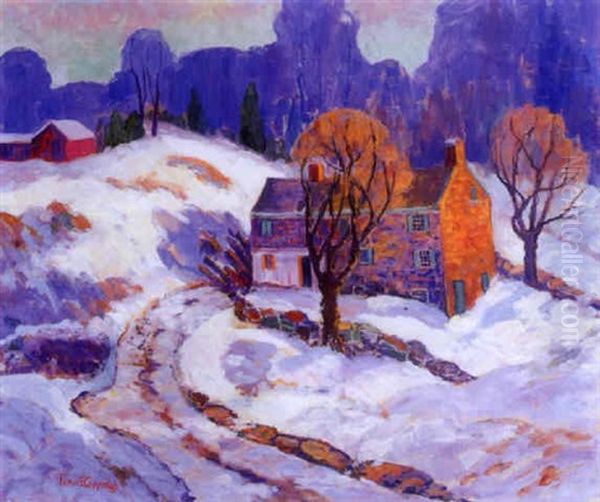 After Christmas (near Carversville, Pa) - view 1