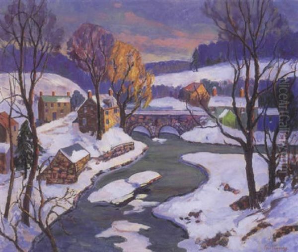 The Carversville Brook - view 1