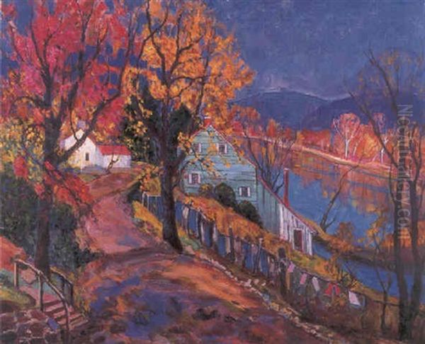 Lumberville, October - view 1
