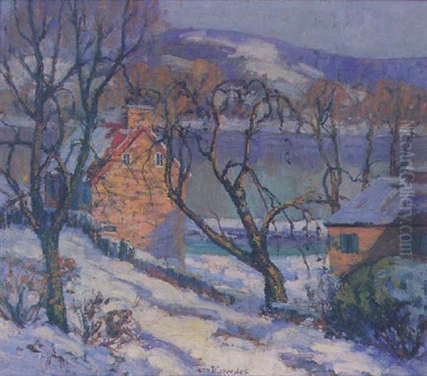 The Delaware In Winter - view 1