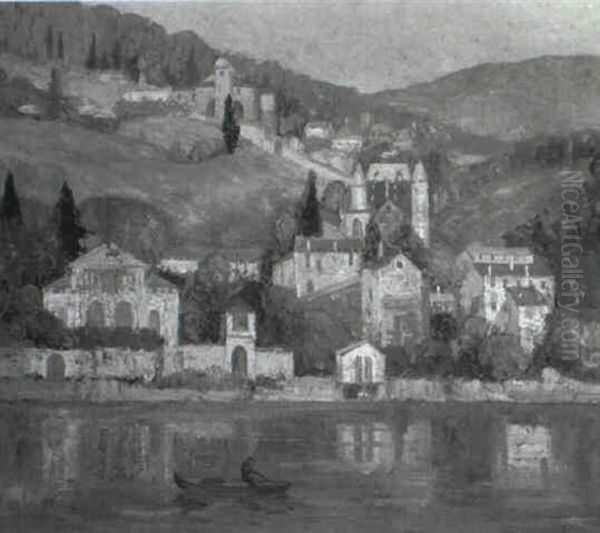 On The Arno River, Near Florence, Italy - view 1