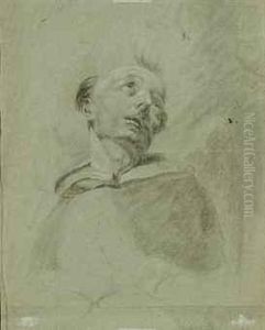 Portrait D'un Moine by Giuseppe Angeli