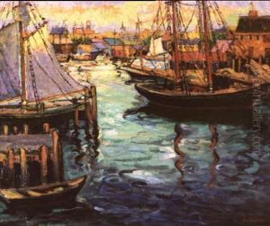 Gloucester Harbour by Fern Isabel Coppedge
