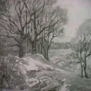 Early Winter Pennsylvania by Fern Isabel Coppedge