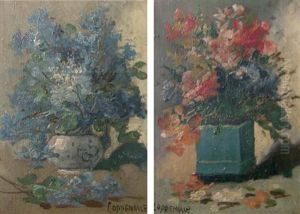 Bouquet De Fleurs (pair)