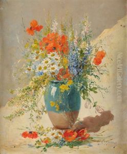 Bouquet De Fleurs Sauvages by Jacques Van Coppenolle