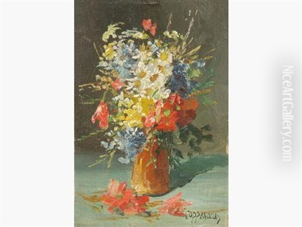 Bouquets De Fleurs Dans Un Vase - view 1