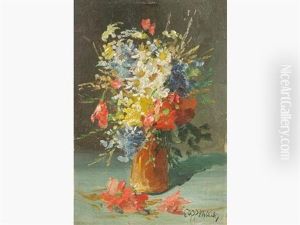 Bouquets De Fleurs Dans Un Vase Bouquets De Fleurs Dans Un Vase